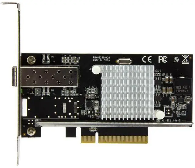 Alt view image 2 of 4 - StarTech.com 10G Network Card, 1x Single 10G SPF+ Slot, Intel 82599 Chip