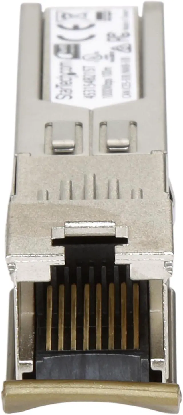Alt view image 3 of 4 - StarTech.com 453154B21ST HP 453154-B21 Compatible SFP Module - 1000BASE-T RJ45 Copper Transceiver - TAA - 453154B21ST