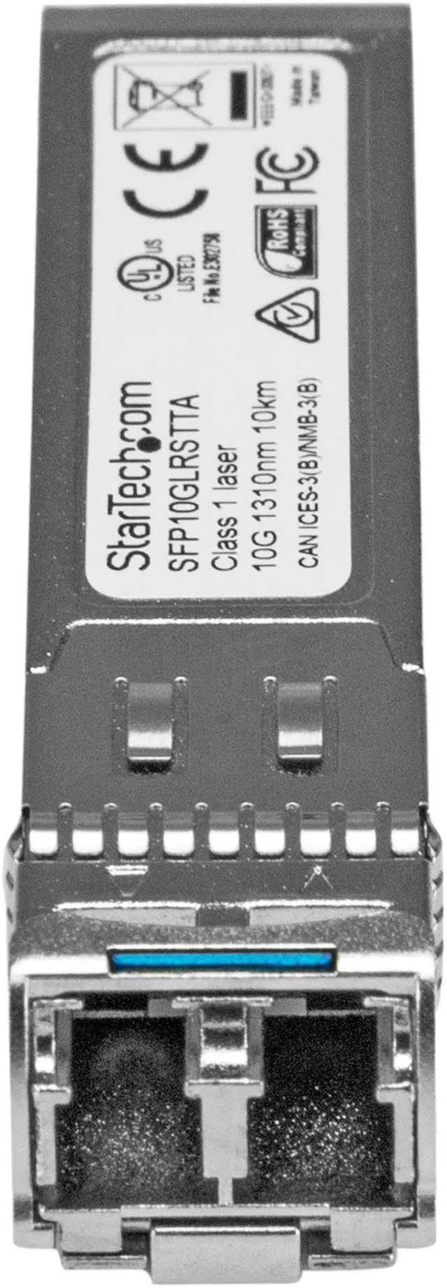 Alt view image 3 of 4 - StarTech.com Cisco SFP-10G-LR-S Comp. SFP+ Module, 10GE Gigabit Ethernet SFP+ 10GbE Single Mode Fiber SMF Optic Transceiver