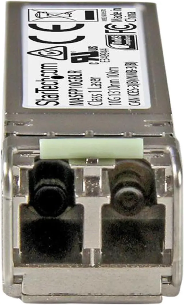 Alt view image 2 of 2 - StarTech.com MASFP10GBLR Cisco Meraki MA-SFP-10GB-LR Compatible SFP+ Module -10GBASE-LR Fiber Optical Transceiver