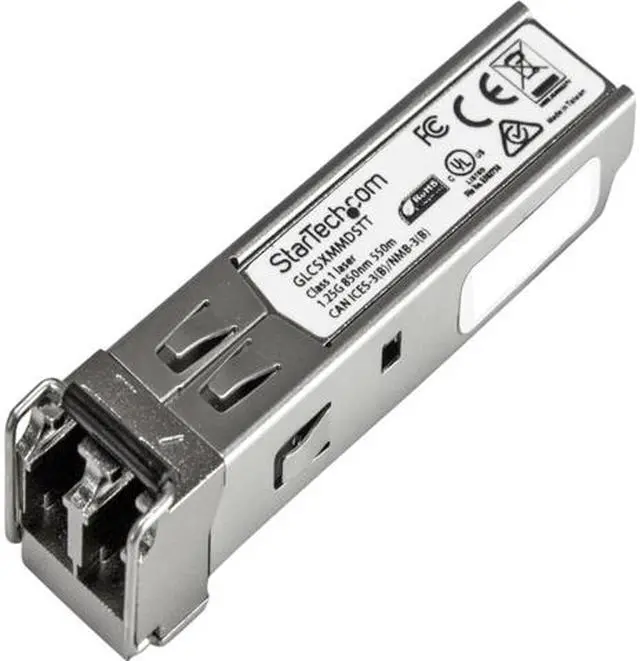 Main image of StarTech.com Cisco GLC-SX-MMD Compatible SFP Module - 1000BASE-SX - 1GE Gigabit Ethernet SFP 1GbE Multimode Fiber MMF Optic Transceiver