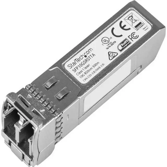 Main image of StarTech.com Cisco SFP-10G-SR-S Comp. SFP+ Module - 10GBASE-SR - 10GE Gigabit Ethernet SFP+ 10GbE Multimode Fiber MMF Optic Transceiver