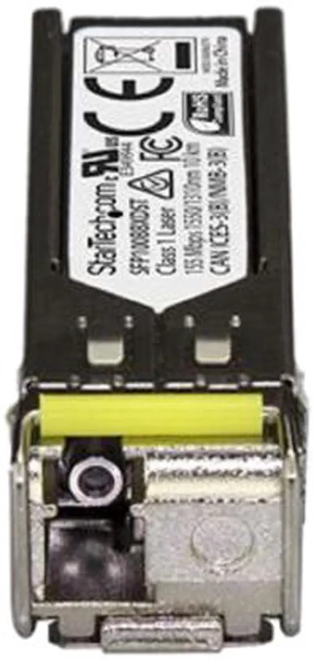 Alt view image 3 of 3 - StarTech.com SFP100BBXDST 100BASE-BX Downstream SFP Transceiver Module - 100 Mbps - 10 km - MSA Compliant Fiber SFP