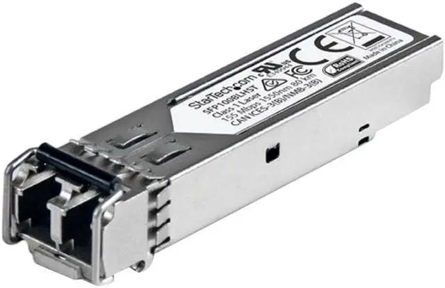 Main image of StarTech.com SFP100BLHST 100BASE-LH SFP Transceiver Module - 100 Mbps - 80 km - MSA Compliant Fiber SFP