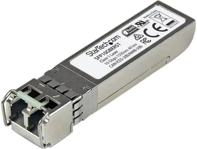 Main image of StarTech.com SFP10GBERST 10GBASE-ER SFP+ Transceiver Module - 10 Gbps - 40 km - MSA Compliant Fiber SFP