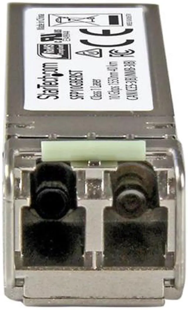 Alt view image 2 of 3 - StarTech.com SFP10GBERST 10GBASE-ER SFP+ Transceiver Module - 10 Gbps - 40 km - MSA Compliant Fiber SFP