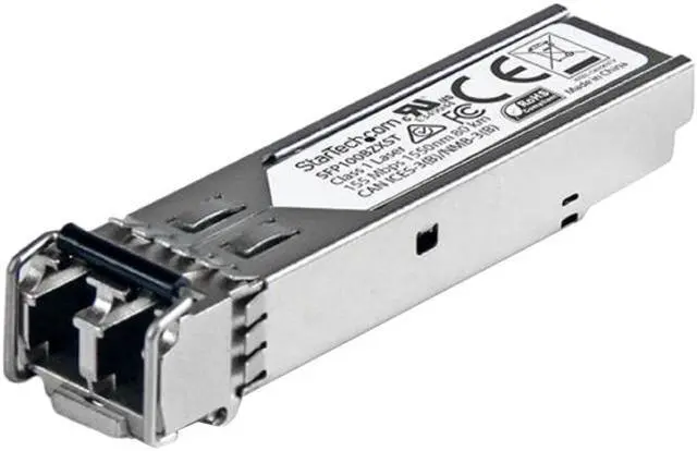 Main image of StarTech.com SFP100BZXST 100BASE-ZX SFP Transceiver Module - 100 Mbps - 80 km - MSA Compliant Fiber SFP