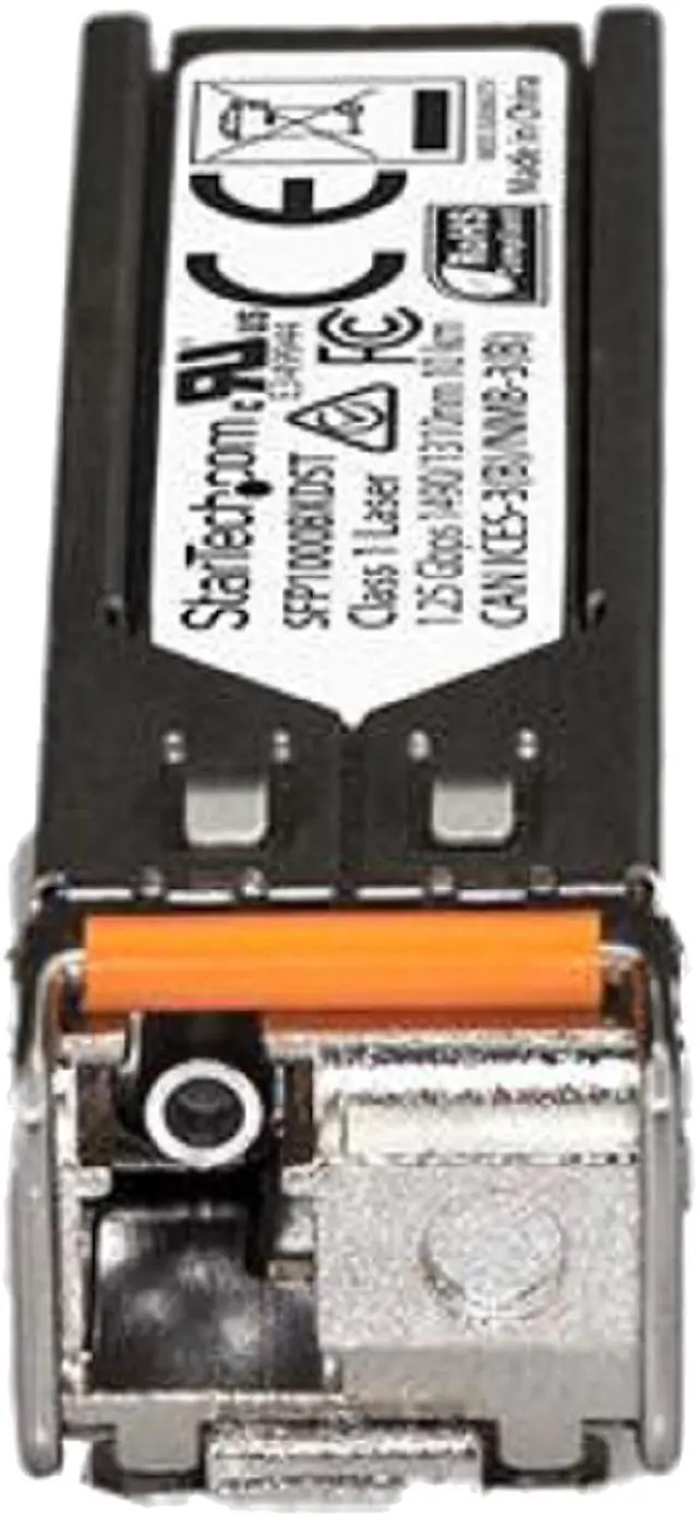 Alt view image 3 of 3 - StarTech SFP1000BXDST StarTech.com 1000Base-BX - Downstream - Gigabit Transceiver - LC Fiber - MSA Compliant - 10 km - SFP module - Single-mode SFP