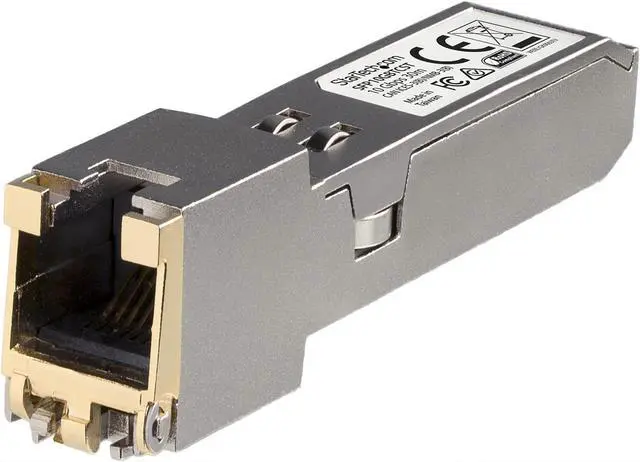 Main image of StarTech.com Cisco SFP-10GB-T-X Compatible SFP+ Module - 10GBASE-T - 10GE Gigabit Ethernet SFP+ SFP to RJ45 Cat6/Cat5e Transceiver - 30m