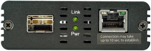Alt view image 4 of 5 - StarTech.com 10GbE Fiber Ethernet Media Converter 10GBASE-T- SFP to RJ45 Single Mode/Multimode Fiber to Copper Bridge 10Gbps Network