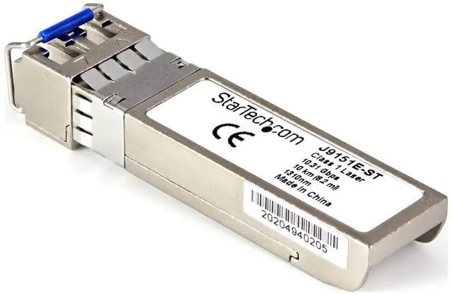 Main image of StarTech.com HPE J9151E Compatible SFP+ Module - 10GBASE-LR - 10GE Gigabit Ethernet SFP+ 10GbE Single Mode Fiber Optic Transceiver - 10km