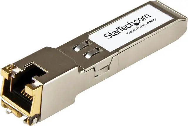 Main image of StarTech.com Palo Alto Networks CG Compatible SFP Module - 1000BASE-T - 1GE Gigabit Ethernet SFP to RJ45 Cat6/Cat5e Transceiver - 100m