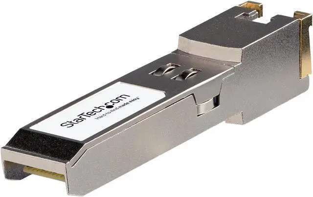 Alt view image 3 of 3 - StarTech.com HPE JL563A Compatible SFP+ Module - 10GBASE-T - 10GE Gigabit Ethernet SFP+ to RJ45 Cat6/Cat5e - 30m