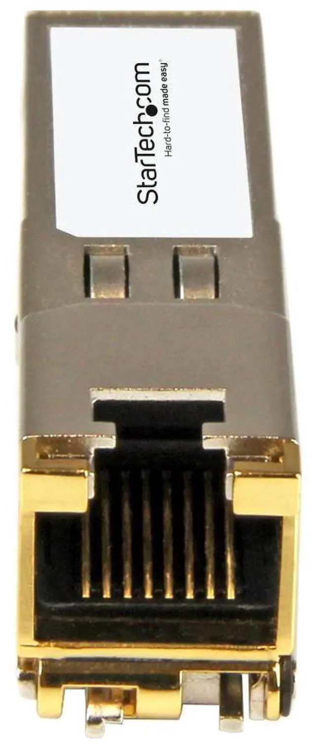 Alt view image 3 of 3 - StarTech.com Arista Networks SFP-1G-T Compatible SFP Module, 1000BASE-T 1GE Gigabit Ethernet SFP to RJ45 Cat6/Cat5e Transceiver, 100m