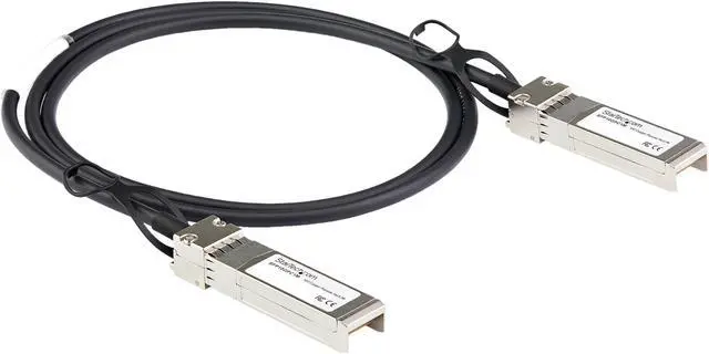 Alt view image 2 of 3 - StarTech.com 3m SFP+ to SFP+ Direct Attach Cable for Dell EMC DAC-SFP-10G-3M, 10GbE, SFP+ Copper DAC 10 Gbps Passive Twinax