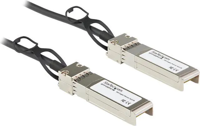 Main image of StarTech.com 3m SFP+ to SFP+ Direct Attach Cable for Dell EMC DAC-SFP-10G-3M, 10GbE, SFP+ Copper DAC 10 Gbps Passive Twinax