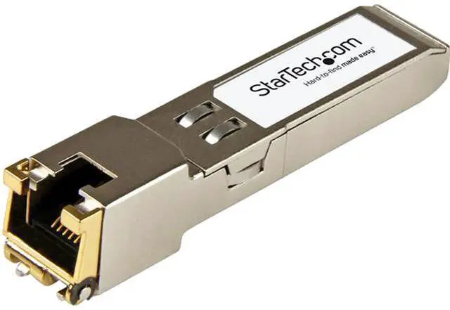 Main image of StarTech.com Arista Networks AR-SFP-10G-T Compatible SFP+ Module - 10GBASE-T - 10GE SFP+ SFP+ to RJ45 Cat6/Cat5e Transceiver - 30m