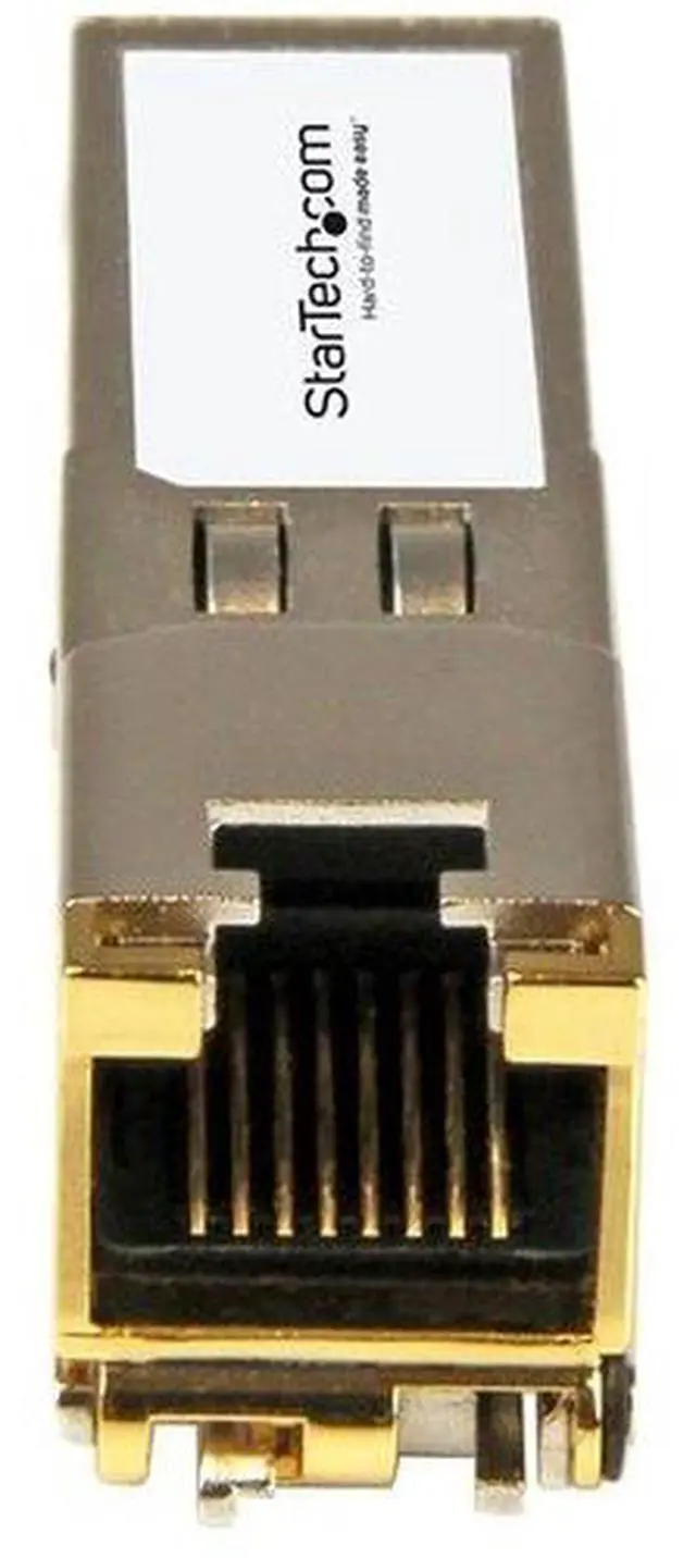 Alt view image 2 of 2 - StarTech.com Arista Networks AR-SFP-10G-T Compatible SFP+ Module - 10GBASE-T - 10GE SFP+ SFP+ to RJ45 Cat6/Cat5e Transceiver - 30m