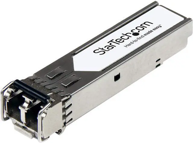 Main image of StarTech.com MSA Uncoded SFP+ Module - 10GBASE-SR - 10GE Gigabit Ethernet SFP+ 10GbE Multi Mode Fiber (MMF) Optic Transceiver - 300m DDM