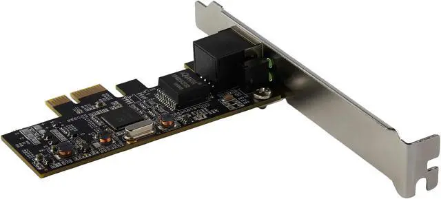 Alt view image 2 of 5 - StarTech.com 1 Port 2.5Gbps 2.5GBASE-T PCIe Network Card x1 PCIe - Windows, MacOS & Linux - PCI Express LAN Card - RTL8125 (ST2GPEX)