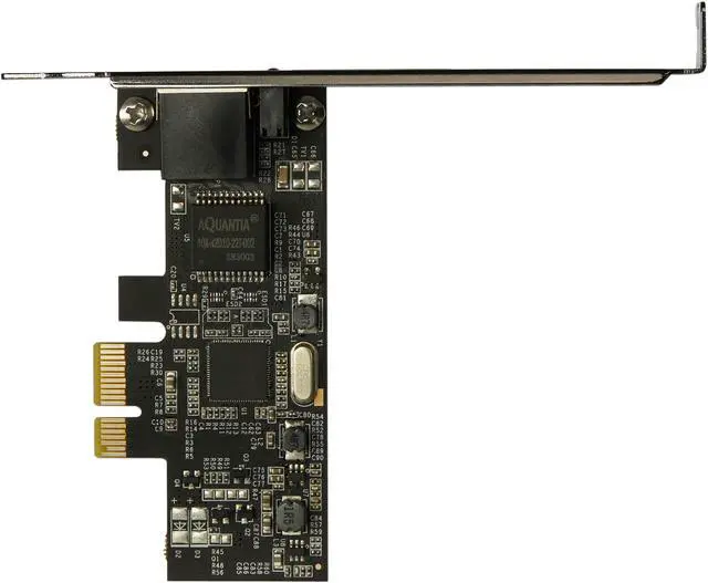 Alt view image 3 of 5 - StarTech.com 1 Port 2.5Gbps 2.5GBASE-T PCIe Network Card x1 PCIe - Windows, MacOS & Linux - PCI Express LAN Card - RTL8125 (ST2GPEX)