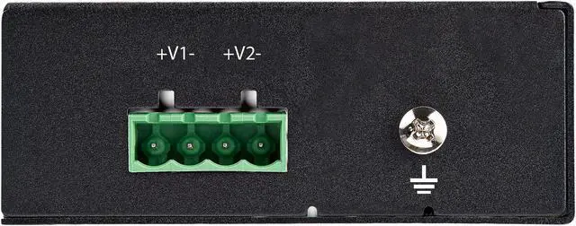 Alt view image 5 of 5 - StarTech.com IESC1G50UP Industrial 5 Port Gigabit PoE Switch - 30W - Power Over Ethernet Switch - Hardened GbE PoE+ Unmanaged Switch - Rugged High Power Gigabit Network Switch IP-30/-40°C to 75°C