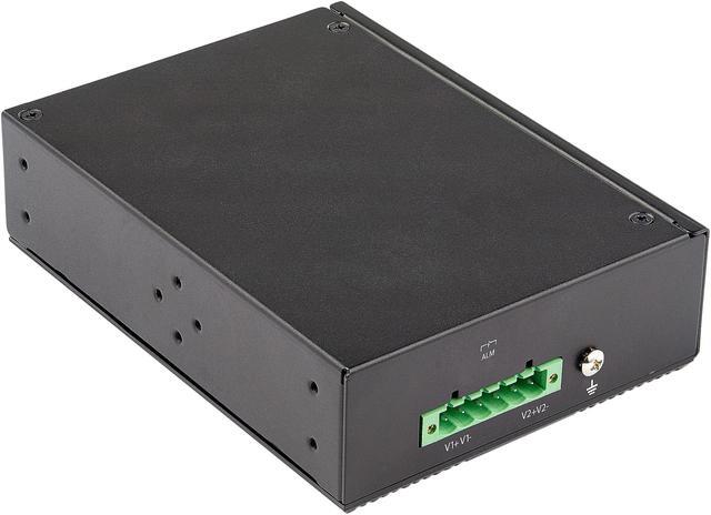 Alt view image 3 of 5 - StarTech.com Industrial 8 Port Gigabit PoE Switch 30W - Power Over Ethernet Switch - GbE POE+ Network Switch - Unmanaged