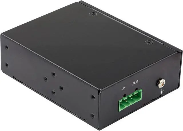 Alt view image 3 of 5 - StarTech.com PoE+ Industrial Fiber to Ethernet Media Converter 60W - SFP to RJ45 - SM/MM Fiber to Gigabit Copper IP-30