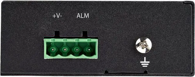 Alt view image 5 of 5 - StarTech.com PoE+ Industrial Fiber to Ethernet Media Converter 60W - SFP to RJ45 - SM/MM Fiber to Gigabit Copper IP-30