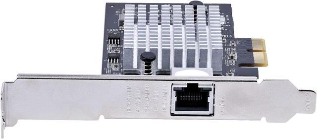 Alt view image 3 of 5 - StarTech.com 1-Port 10Gbps PCIe Network Adapter Card, Network Card for PC/Server, PCIe Ethernet Card w/Jumbo Frame, NIC/LAN Interface Card