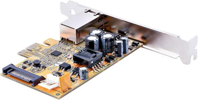 Alt view image 2 of 6 - StarTech.com 1 Port 2.5Gbps PoE Network Card, PCIe Ethernet Card w/RJ45, 30W 802.3at PoE NIC for Desktops/Servers ST1000PEXPSE