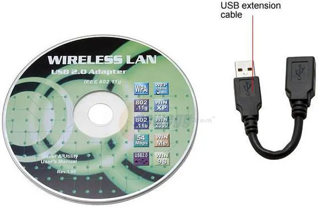 Alt view image 3 of 4 - LINKSKEY LKW-G750 802.11g 2.4GHz 54Mbps Pen-Size Wireless Adapter IEEE 802.11g USB 2.0 Up to 54Mbps Wireless Data Rates