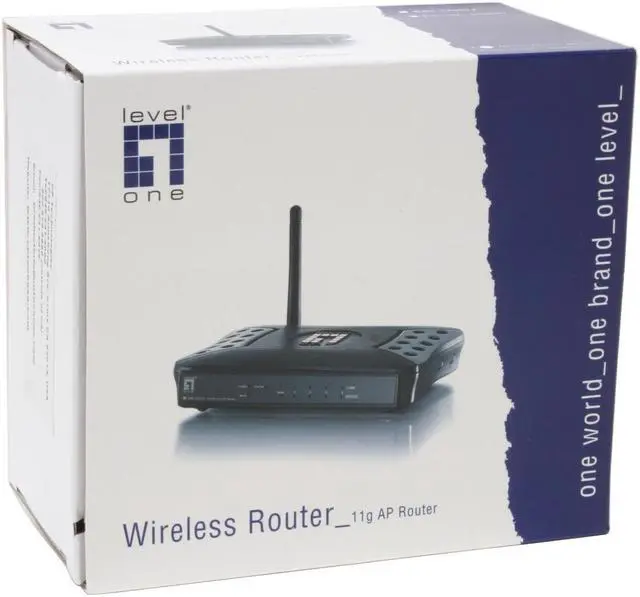 LevelOne WBR-3406TX Wireless Broadband Router - Newegg.com