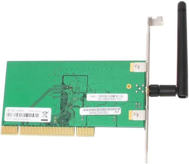 Alt view image 4 of 6 - LevelOne WNC-0300 108 Mbps Wireless Card IEEE 802.11b/g 32bit PCI2.2 Up to 108Mbps Wireless Data Rates