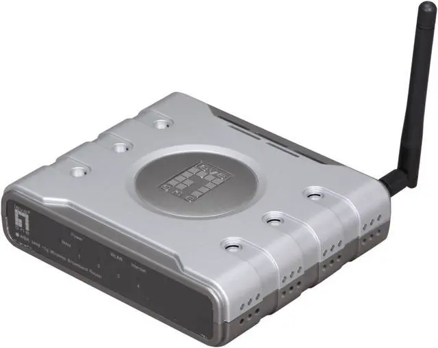 LevelOne WBR-3408 802.11g Wireless Broadband Router with QoS - Newegg.com