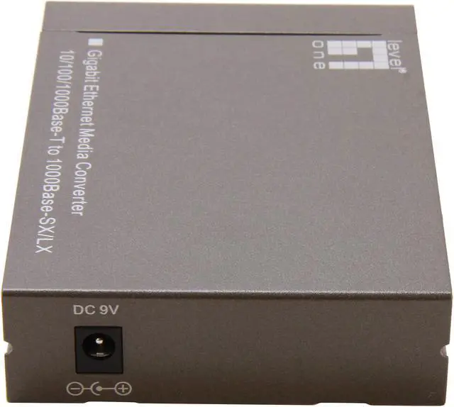 Alt view image 4 of 5 - LevelOne GVT-4000 10/100/1000BaseT to SFP Media Converter 10/100/1000Mbps Fiber mini-GBIC 3.3V RJ-45 Socket CAT-5 (10/100/1000Mbps) Twisted Pair cable Auto MDI/MDI-X and Auto-Negotiation Function Support DIP Switch: DIP Switch 1: Fiber Aut