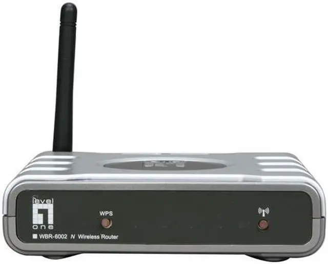 Alt view image 2 of 5 - LevelOne WBR-6002 Wireless N Broadband Router Up to 150Mbps