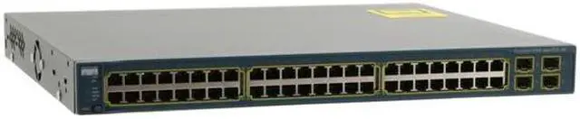 Main image of CISCO CATALYST 3560 WS-C3560-48PS-S PoE Managed Ethernet Switch