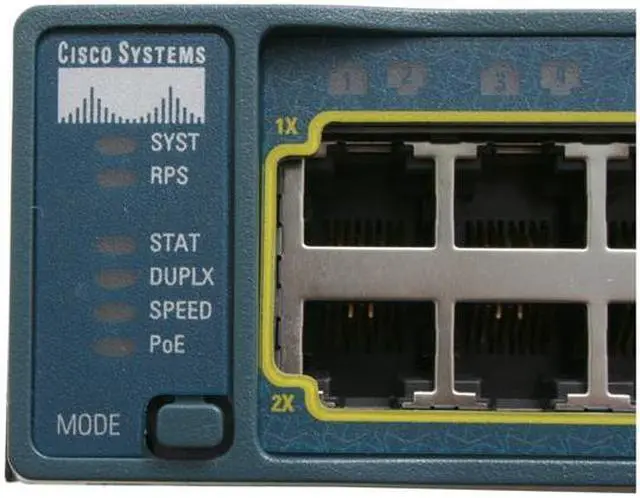 Alt view image 6 of 12 - CISCO CATALYST 3560 WS-C3560-48PS-S PoE Managed Ethernet Switch