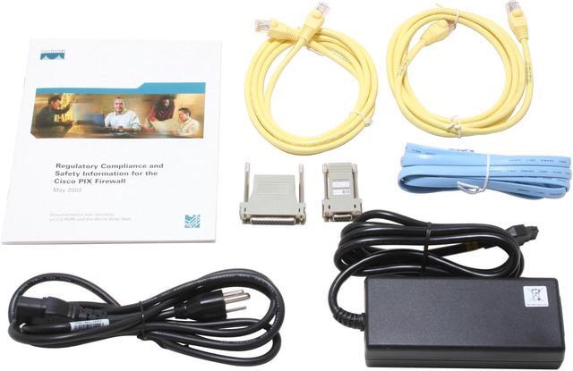 Alt view image 4 of 5 - CISCO PIX-506E-BUN-K9 WAN Ports 1 x 10/100Mbps
LAN Ports 1 x 10/100Mbps SECURITY APPLIANCE