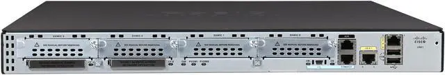 Alt view image 5 of 7 - CISCO CISCO 2901/K9 Integrated Services Router 2 x 10/100/1000Mbps WAN Ports