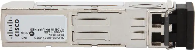 Alt view image 3 of 6 - CISCO GLC-FE-100FX-RGD= 100BASE-FX SFP Module 100 Mbps