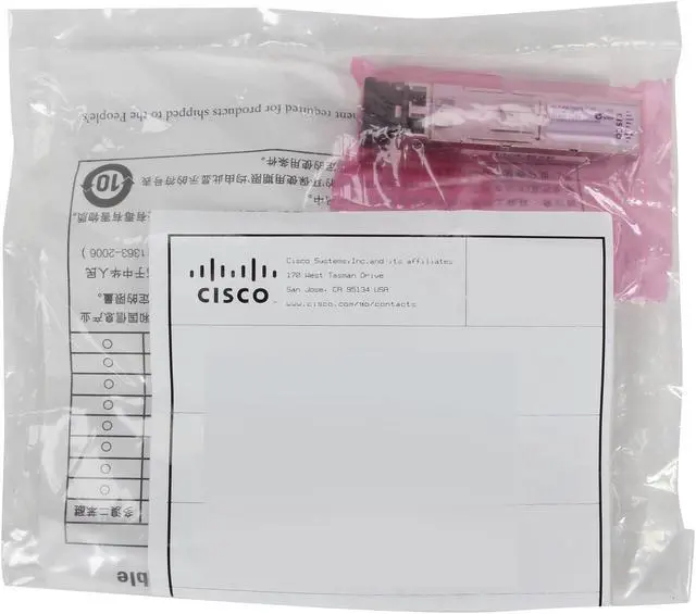 Alt view image 6 of 6 - CISCO GLC-FE-100FX-RGD= 100BASE-FX SFP Module 100 Mbps