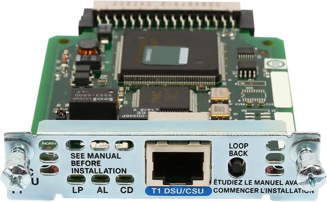 Alt view image 3 of 5 - CISCO HWIC-1DSU-T1= 1-Port T1/Fractional T1 DSU/CSU WAN Interface Card
