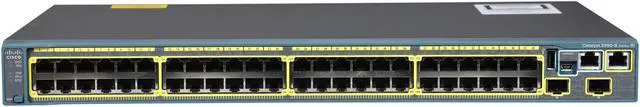 Alt view image 2 of 5 - CISCO Catalyst 2960-S Series WS-C2960S-48TS-S Managed Ethernet Switch