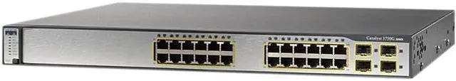 Main image of CISCO Catalyst 3750 Series WS-C3750G-24TS-E1U Switch