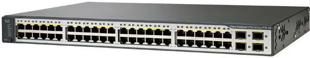 Main image of CISCO Catalyst 3750 V2 Series WS-C3750V2-48PS-E Switch