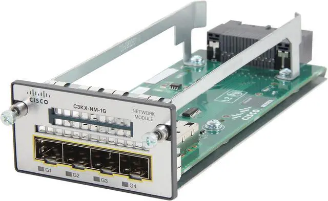 Alt view image 2 of 7 - Cisco C3KX-NM-1G= Network Module