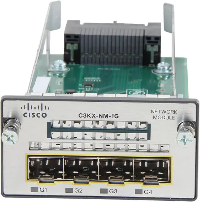 Alt view image 3 of 7 - Cisco C3KX-NM-1G= Network Module