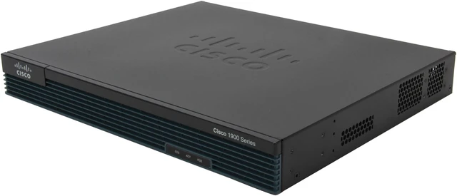 CISCO 1900 CISCO1921/K9 10/100/1000Mbps 1921 Multi Service Router - 2 ...